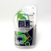 СЗУ ELTRONIC Sam Galaxy Tab с USB выходом (2100mAh) блистер (черный)