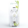 USB кабель 3 в 1 micro USB/iPhone4/5/6/6Plus/7/7Plus 0.8 м с автосмоткой белый