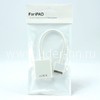 Кабель-адаптер для iPad2/3+HDMI/Micro USB белый (пакет)