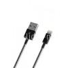 USB кабель для iPhone 5/6/6Plus/7/7Plus 8 pin 1.0 м (DEPPA) черный