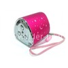 Колонка (VIP-A7) USB/Micro SD/FM розовая