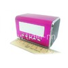Колонка (VIP-Z9) USB/Micro SD/FM/дисплей розовая