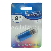 USB Flash 8GB SmartBuy V-Cut синий 2.0